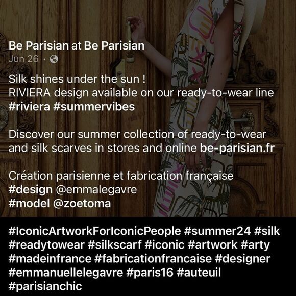 Be Parisian 100% French Silk Twist Tank Top Blouse Botanical Floral XSmall Small - Picture 10 of 10